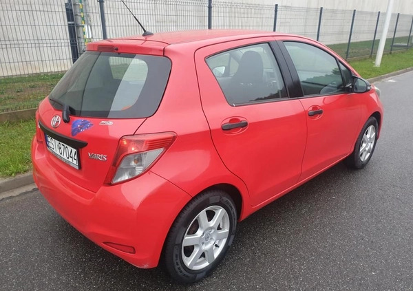 Toyota Yaris cena 20909 przebieg: 185000, rok produkcji 2012 z Sieradz małe 436
